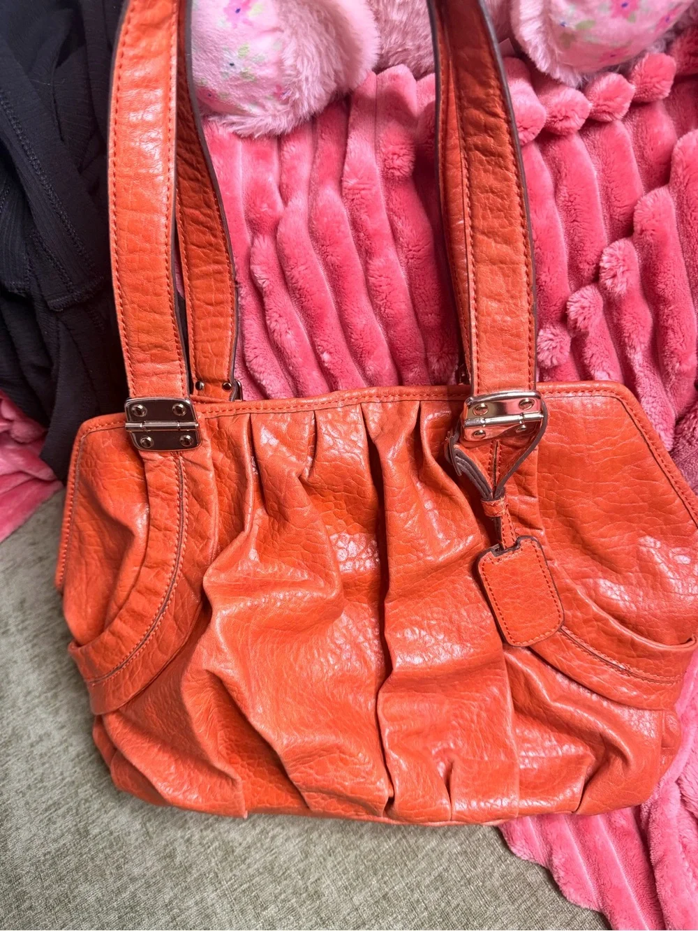 Jessica Simpson Orange Shoulder Bag